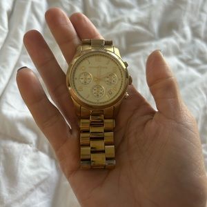 Gold Michael Kors Watch